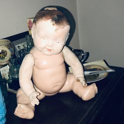Really Old Creepy Baby Doll