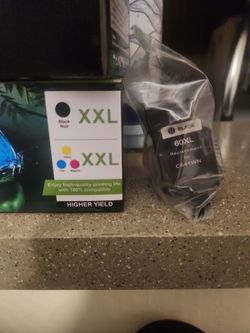2 New 60XL Ink Cartridges 
