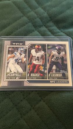 Topps NFL NFC Leaders TCK Football Card