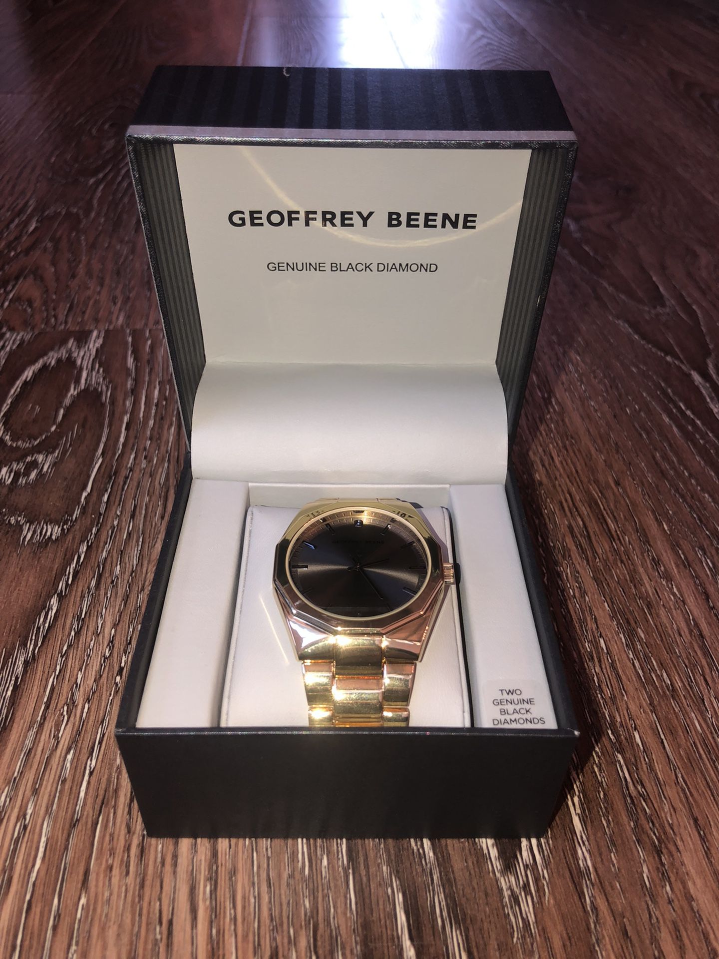 Geoffrey Beene Gold, Black Faced Watch for Sale in Irvine, CA - OfferUp