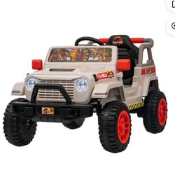 Jurrasic Park 12V 1-Seater Rugged Kids Ride-On