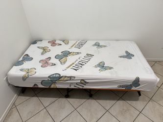Twin Bed With Mattress