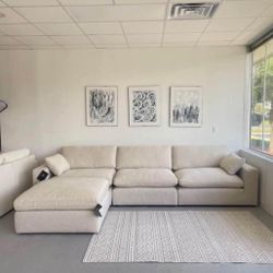 BEIGE SECTIONAL BRAND NEW SAME DAY DELIVERY 