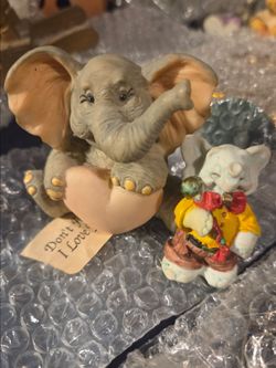 Elephant figurines