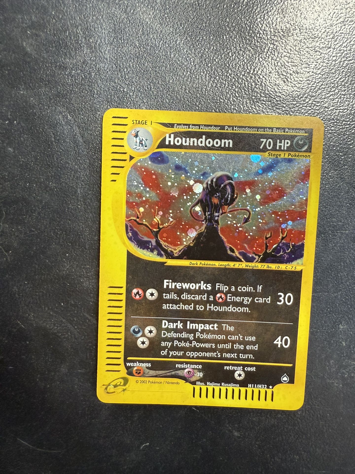 Houndoom (H11 Aquapolis) Holo