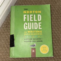 The Norton Field Guide To Writing with Readings textbook