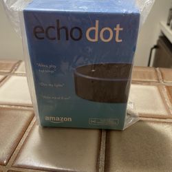 Amazon Echo Dot 2nd Generation (black) 