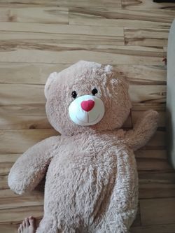Tan big teddy bear