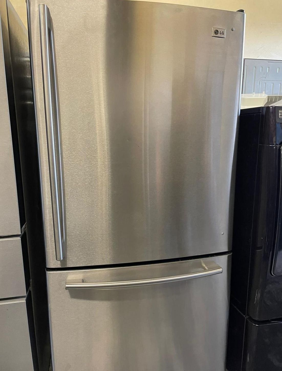 LG Bottom Freezer Stainless Steel Refrigerator Fridge