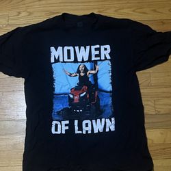 BROKEN MATT HARDY 'Mower of Lawn' & 'Delete' T-Shirts Size M