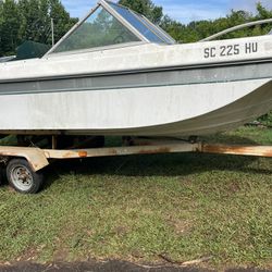 Boat Deal Of The Day AND A Double Axle Trailer With Tilt And Adjustedi