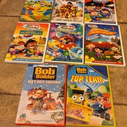 Set Of Children's DVDs: 8 DVDs 