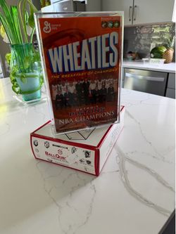 Wheaties 2003-2004 Detrout Pistons box of cereal Pistons