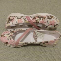 NEW W/TAG LADIES AIRWALK SYNTHETIC FOAM SLIP-ON FRESH FLORAL PRINT SHOES For 