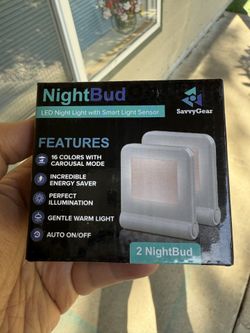 Bulk Lot: 280+ Packs of SavvyGear NightBud LED Night Lights (560 Units, Brand New) - $840 (Firm)