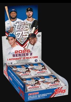 2026 Topps Series 2 Hobby Box SEALED CASE!!