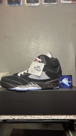 Jordan 5 Retro OG Black Metallic Reimagined Size 14M