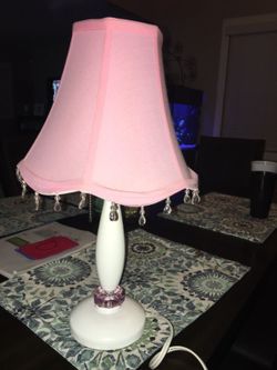 Pink lamp