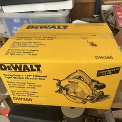 Dewalt Circular Saw Dw368