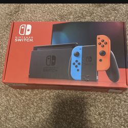 Nintendo Switch Blue Red Console