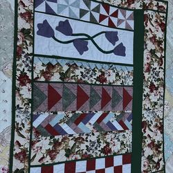 Handmade quilted hanging decor