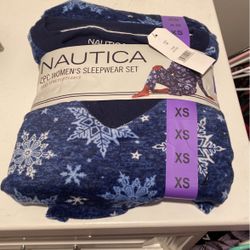 Nautica 2pc online womens sleepwear set