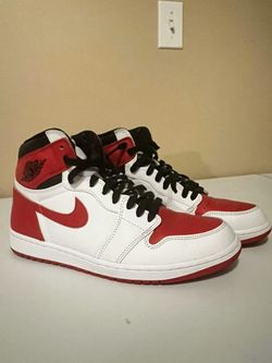 Jordan 1 Retro High OG Heritage Sz 10.5