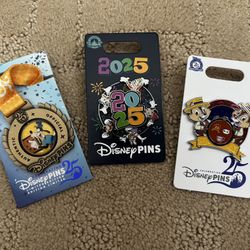 Disney Pins 25th 2025