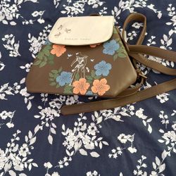 RARE Sleeping Beauty Mini Backpack With Fairies