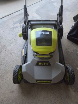 Disabled recalled  ryobi brushless 21 inch lawn mower for parts