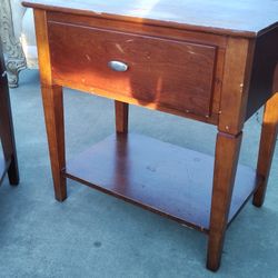Oak Side Tables/Night Stands