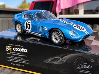 Exoto Shelby Cobra Daytona Diecast Model Car 1:18