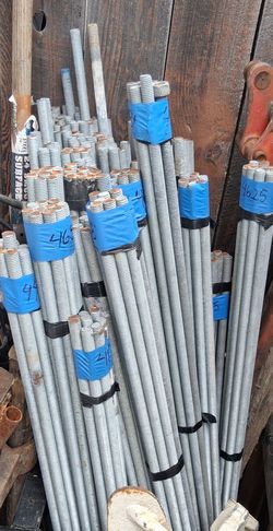 5/8 hot dipped galvanized threaded rods