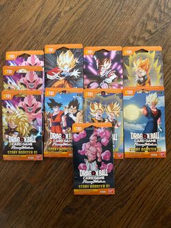 Dragon Ball Super Card Game Fusion World Story Booster 01 Packs