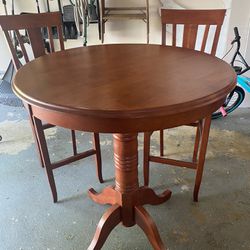 Pub Table And 2 Stools