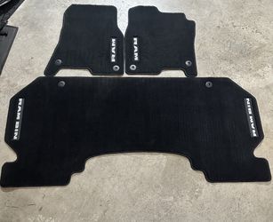 2019-2025 RAM 1500 floormats. Take offs a 2022.  