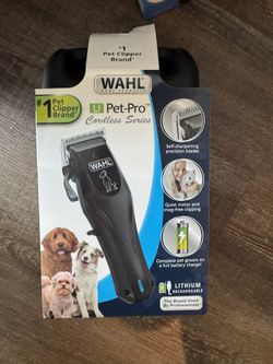 Wahl pet pro cordless series clippers new $20