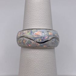 Vintage 925 Opal Ring 