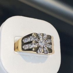 14k Diamond Ring 