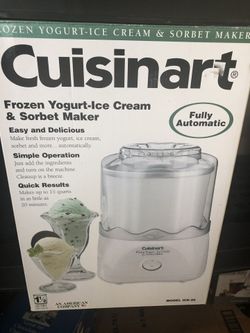 Cuisinart frozen yogurt ice cream
