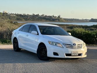 Toyota Camry White 4-Door Sedan