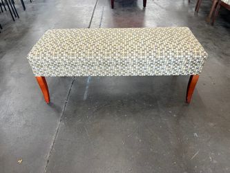 Cushioned Bench for Home or Waiting Room