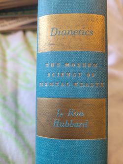 Scientology fans! 1st Edition 3rd Printing Hardcover Dianetics: The Modern Science of Mental Health by L. Ron Hubbard