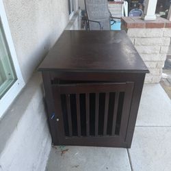 Wood Dog Crate