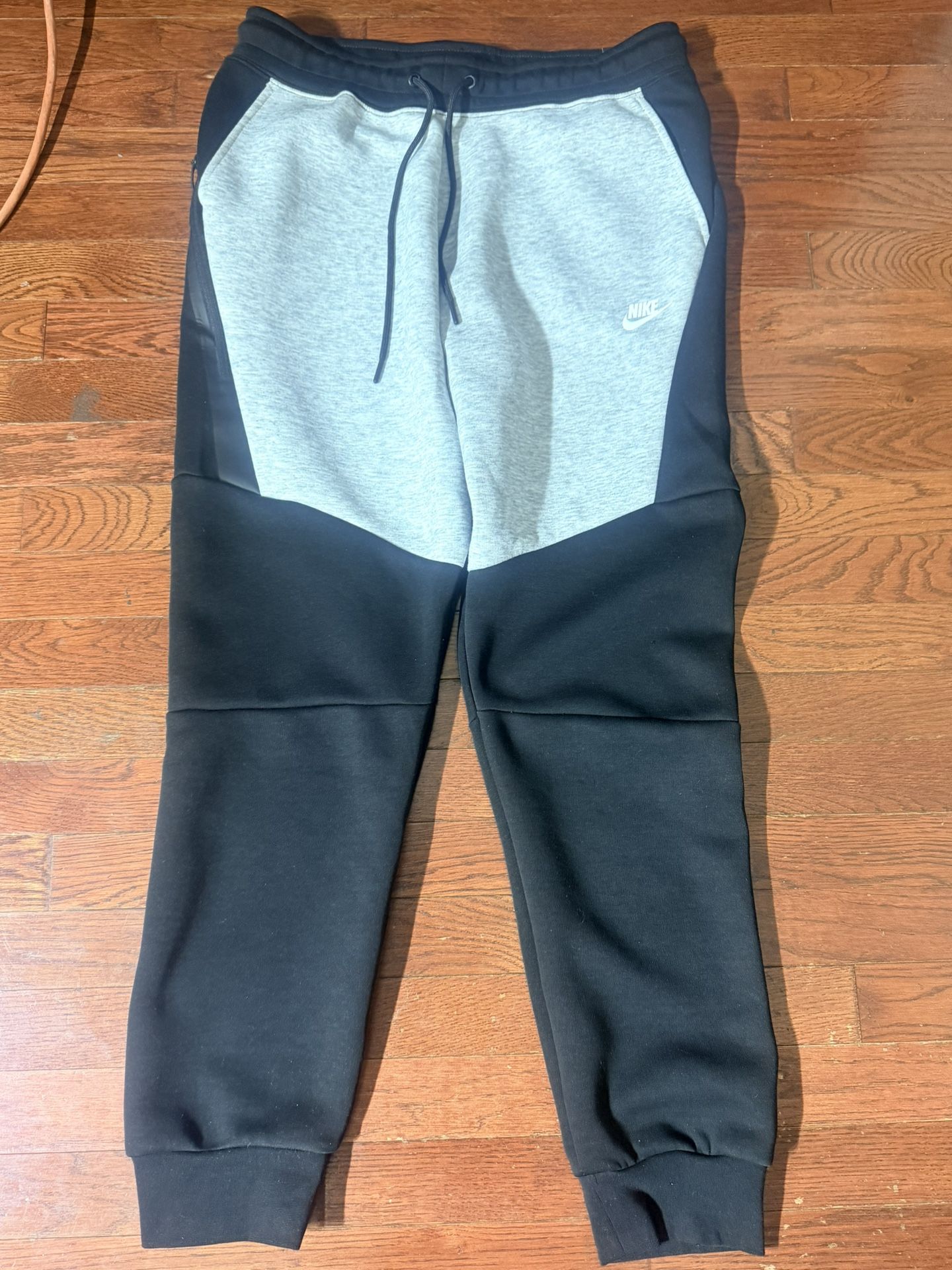 Nike Tech Fleece Pants Black And Grey