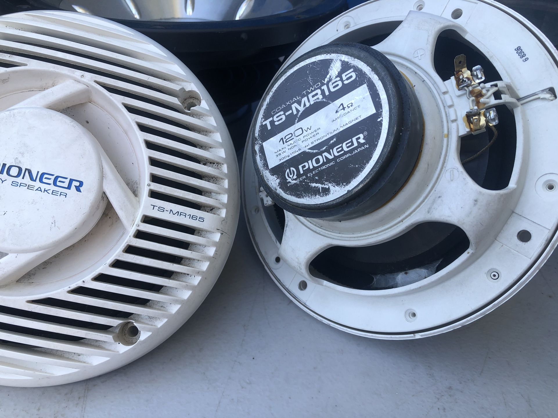 Used Pioneer TSMR165 Nautica Marineuse Speakers Good Working