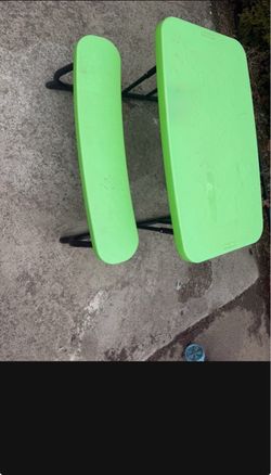Kids Plastic table bench