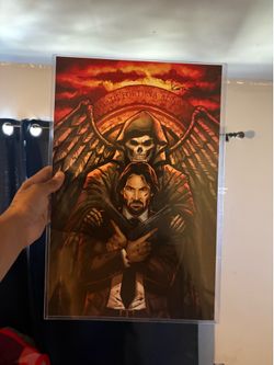 John wick poster signed