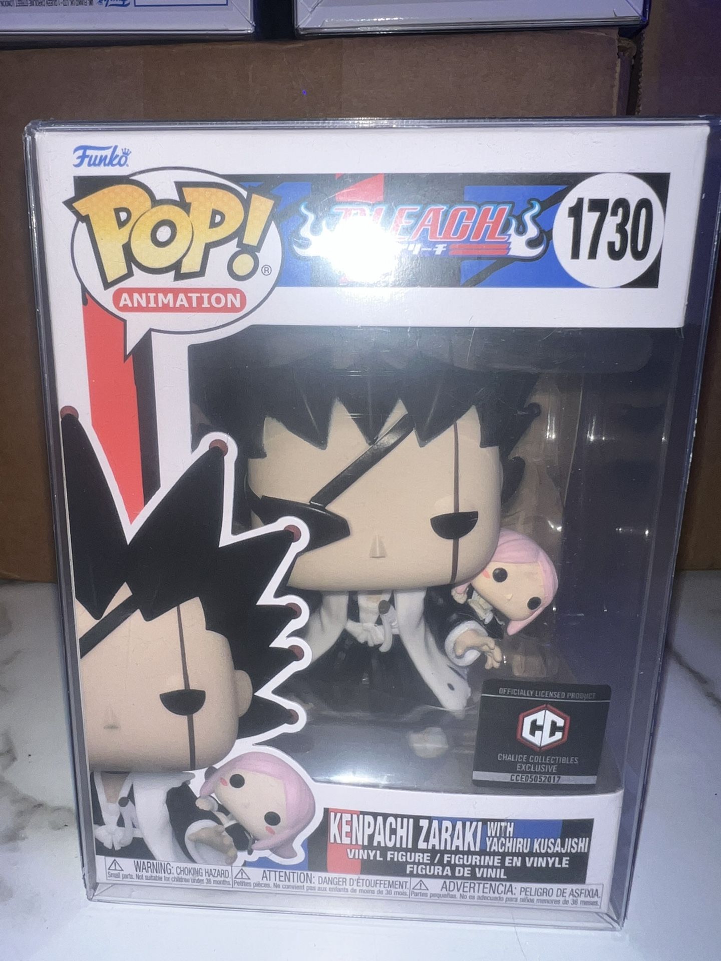 Bleach Kenpachi Zaraki With Yachiru Kusajishi 