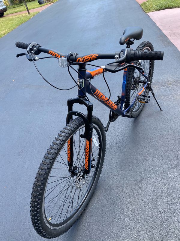 Mongoose 29" Exhibit Men's Mountain Bike, Blue for Sale in Lake Worth